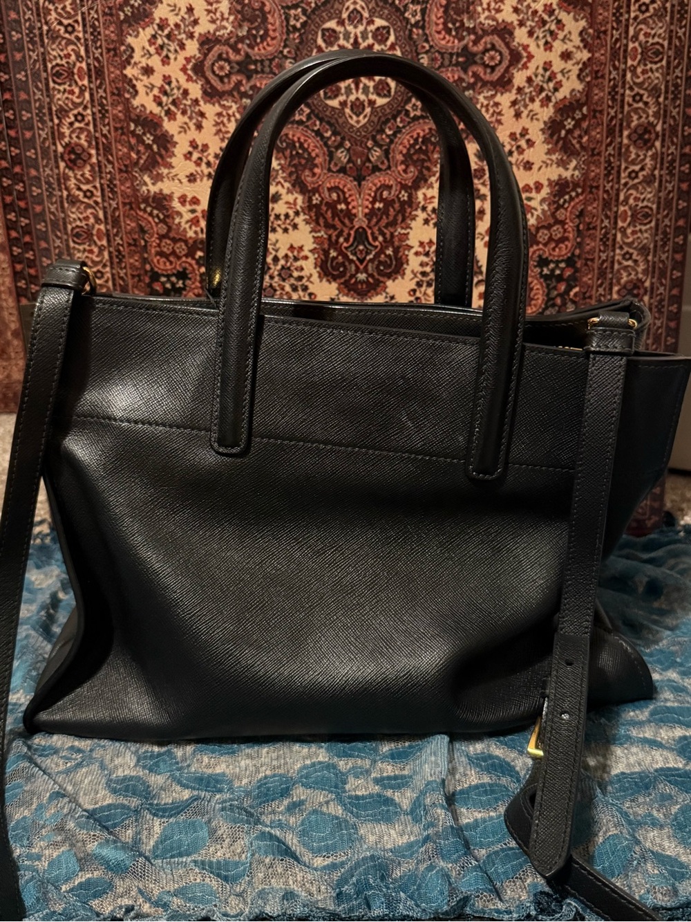 Prada Black Leather Crossbody - Picture 7 of 14